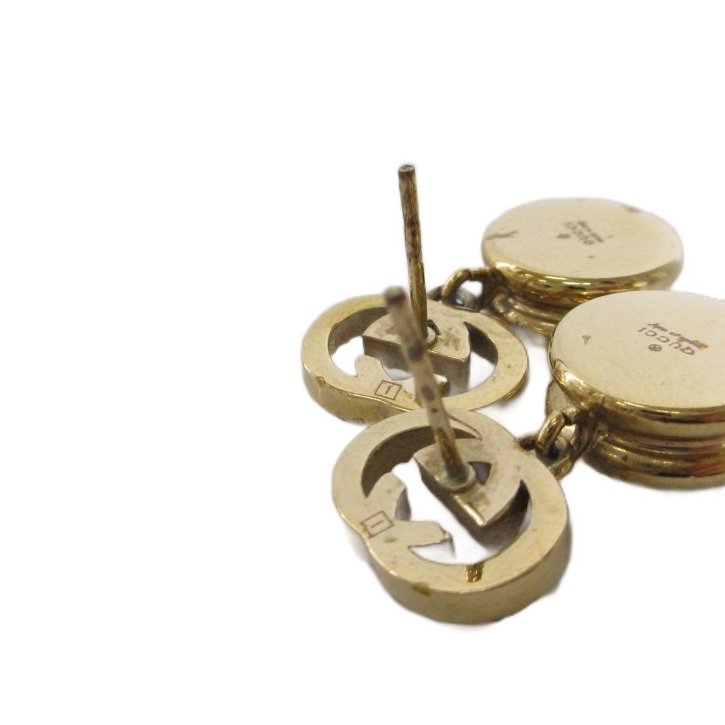 Gucci Interlocking Aurora Stone Single Earring Gold — view 5