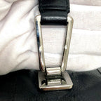 Chanel Handle Choco Bar Leather Black Handbag — view 5