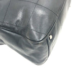 Chanel Handle Choco Bar Leather Black Handbag — view 7