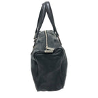 Chanel Handle Choco Bar Leather Black Handbag — view 2