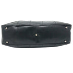 Chanel Handle Choco Bar Leather Black Handbag — view 4