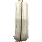 Chanel Shoulder Bag CC Logo Lambskin White — view 4