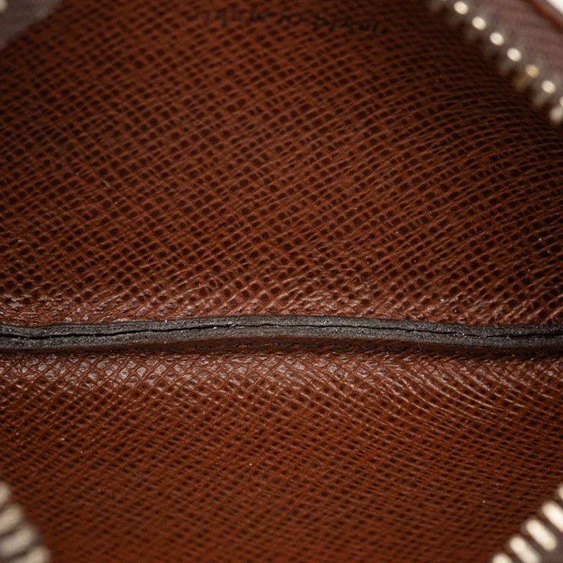 Louis Vuitton Monogram Pochette Cles Coin Purse Key Case Brown — view 5