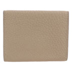 Fendi Selleria Peekaboo Leather Card Case Beige — view 2