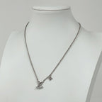 Louis Vuitton Necklace LV Iconic Silver Rhinestone — view 4