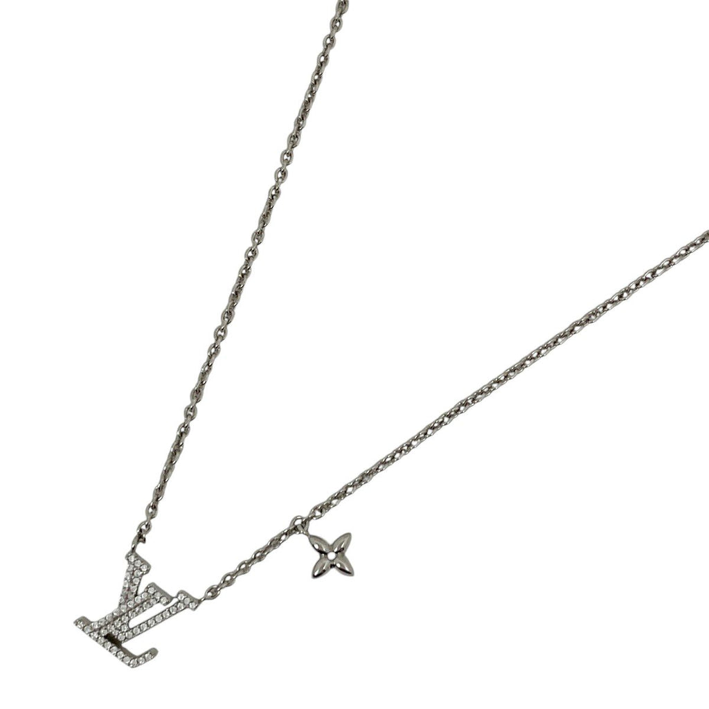 Louis Vuitton Necklace LV Iconic Silver Rhinestone