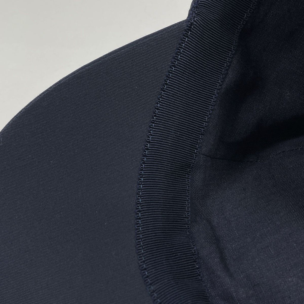 Hermes Celia Cap Hat Cotton Polyurethane Navy — view 5