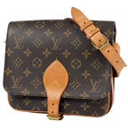 Louis Vuitton Shoulder Bag Monogram Brown