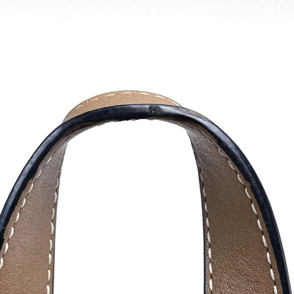Loewe Handle Hammock Small 2-Way Shoulder Bag Anagram Leather Gray — view 4