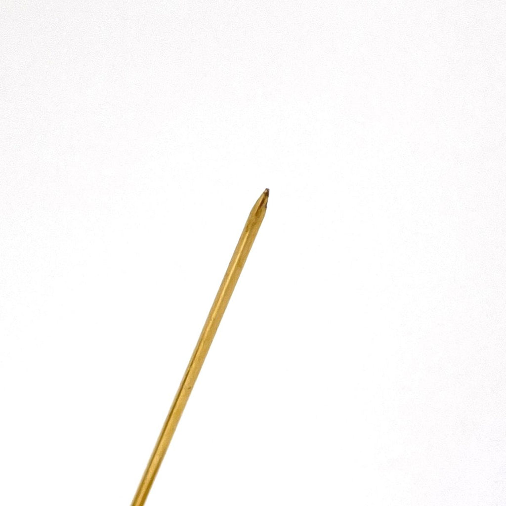 Chanel Brooch Gripoix Color Stone Gold — view 3