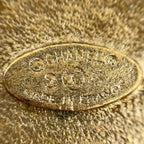 Chanel Brooch Gripoix Color Stone Gold — view 7