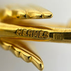 Hermes Bag Charm Pegasus Cadena Pendant Gold Plated — view 5