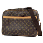 Louis Vuitton Reporter GM Shoulder Bag Monogram Brown