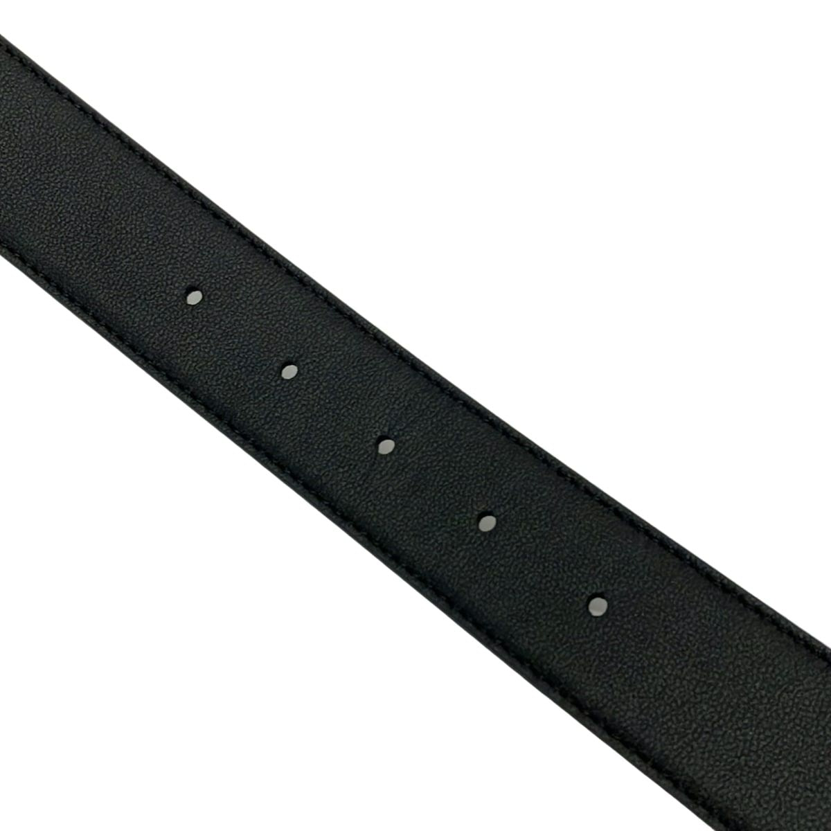 Fendi Belt Dark Brown Gold Zucca Pattern Reversible FF Square Leather — view 5