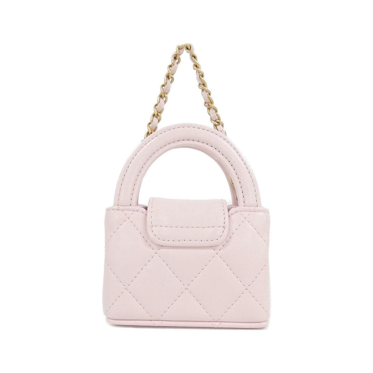 Chanel Bag Charm Keychain & Charms Pink — view 2