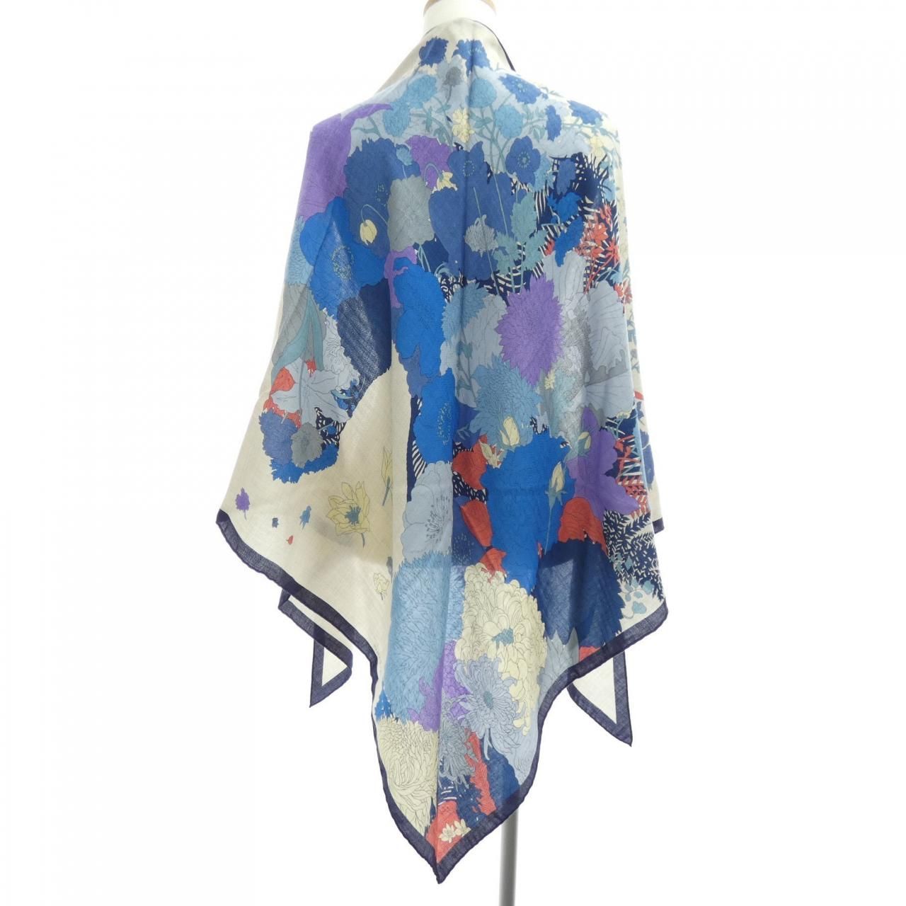 Hermes Robe Legere Giant Triangle Shawl Scarf — view 2