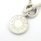 Hermes Necklace Amulet Crude Series Silver