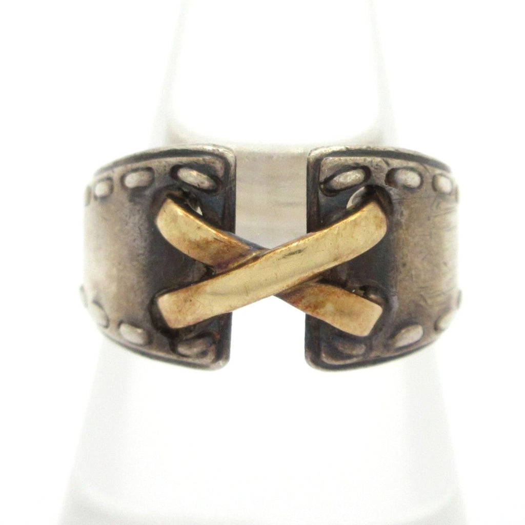 Hermes Ring Mexico Silver Gold