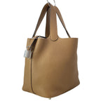 Hermes Handbag Picotin Lock PM Halzan Silver
