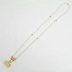 Louis Vuitton Pearly Petite Phone Strap Pearl Gold Smartphone Necklace — view 5