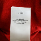 Louis Vuitton 23 SS Yayoi Kusama Wool Leather Trim Bar City Stadium Jacket — view 8