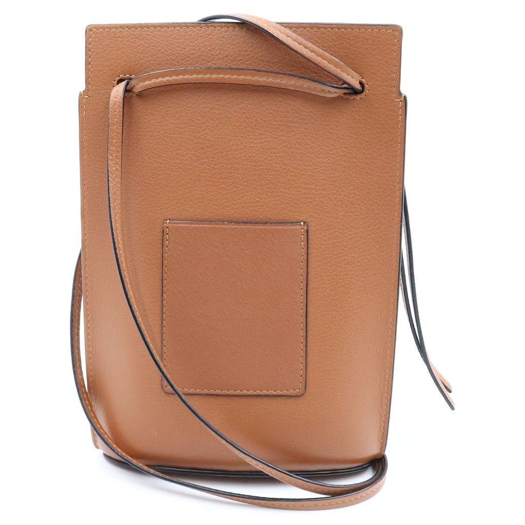Loewe Dice Pocket Tan Shoulder Bag Brown Classic Calfskin — view 2