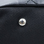 Chanel Paris Biarritz Tote Bag Black Leather Mesh 40 Silver — view 6