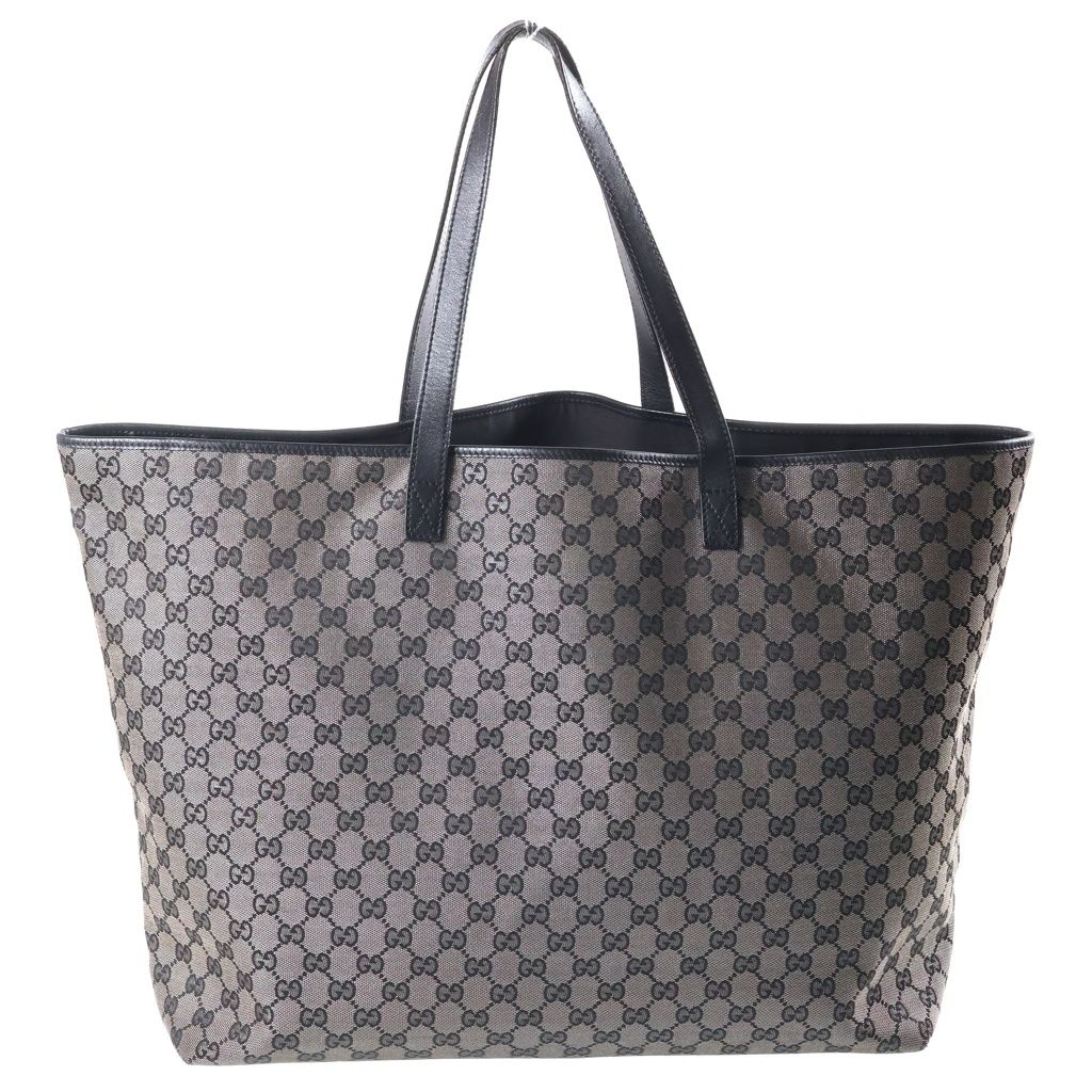 Gucci GG Canvas Tote Bag Metallic Brown — view 2