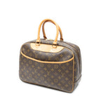 Louis Vuitton Deauville Brown Monogram Canvas Handbag — view 2