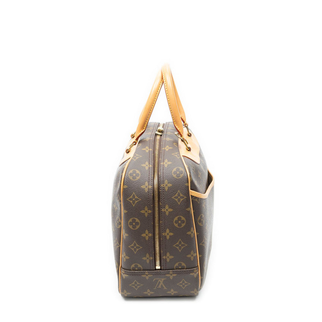 Louis Vuitton Deauville Brown Monogram Canvas Handbag — view 4