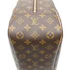 Louis Vuitton Deauville Brown Monogram Canvas Handbag — view 7