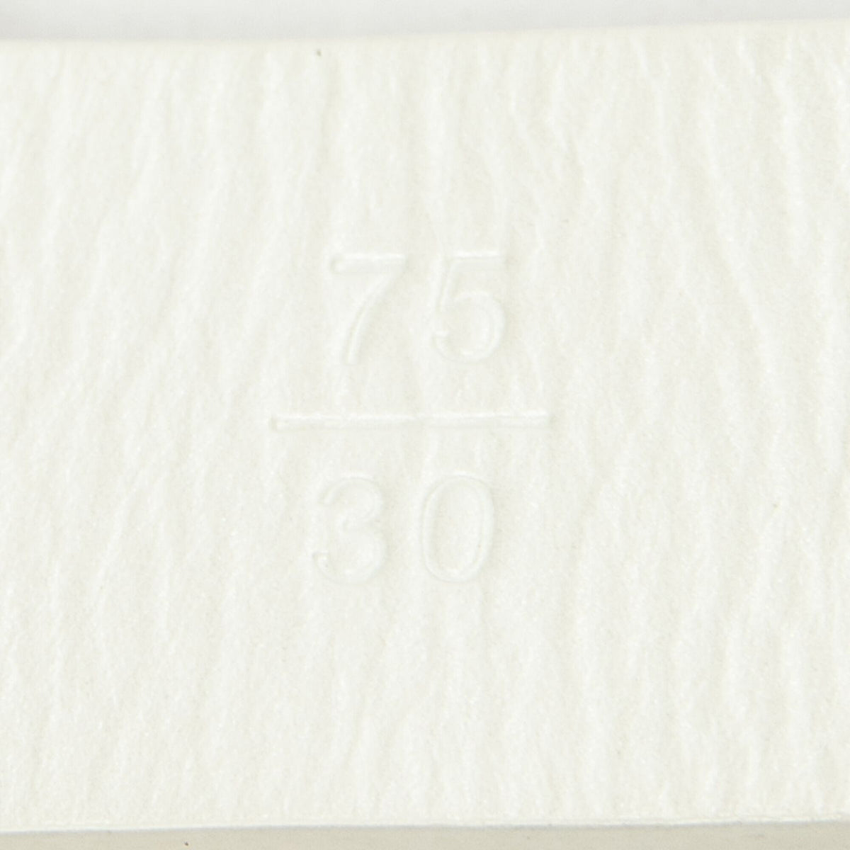 Chanel CC Leather and Chain Pearl Belt White Faux Pearla — view 4
