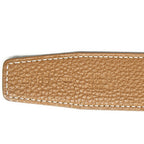 Hermes Constance Belt 32 Black Brown Togo Leather — view 4