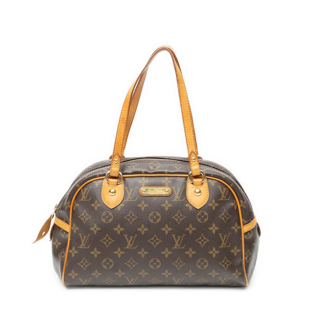 Louis Vuitton Montorgueil Brown Monogram Canvas Shoulder Bag