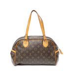 Louis Vuitton Montorgueil Brown Monogram Canvas Shoulder Bag — view 5