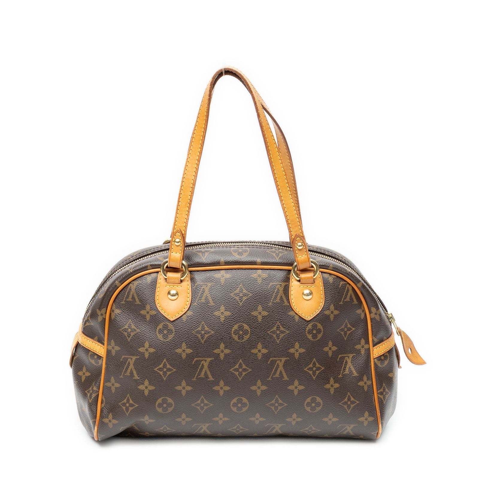 Louis Vuitton Montorgueil Brown Monogram Canvas Shoulder Bag — view 5