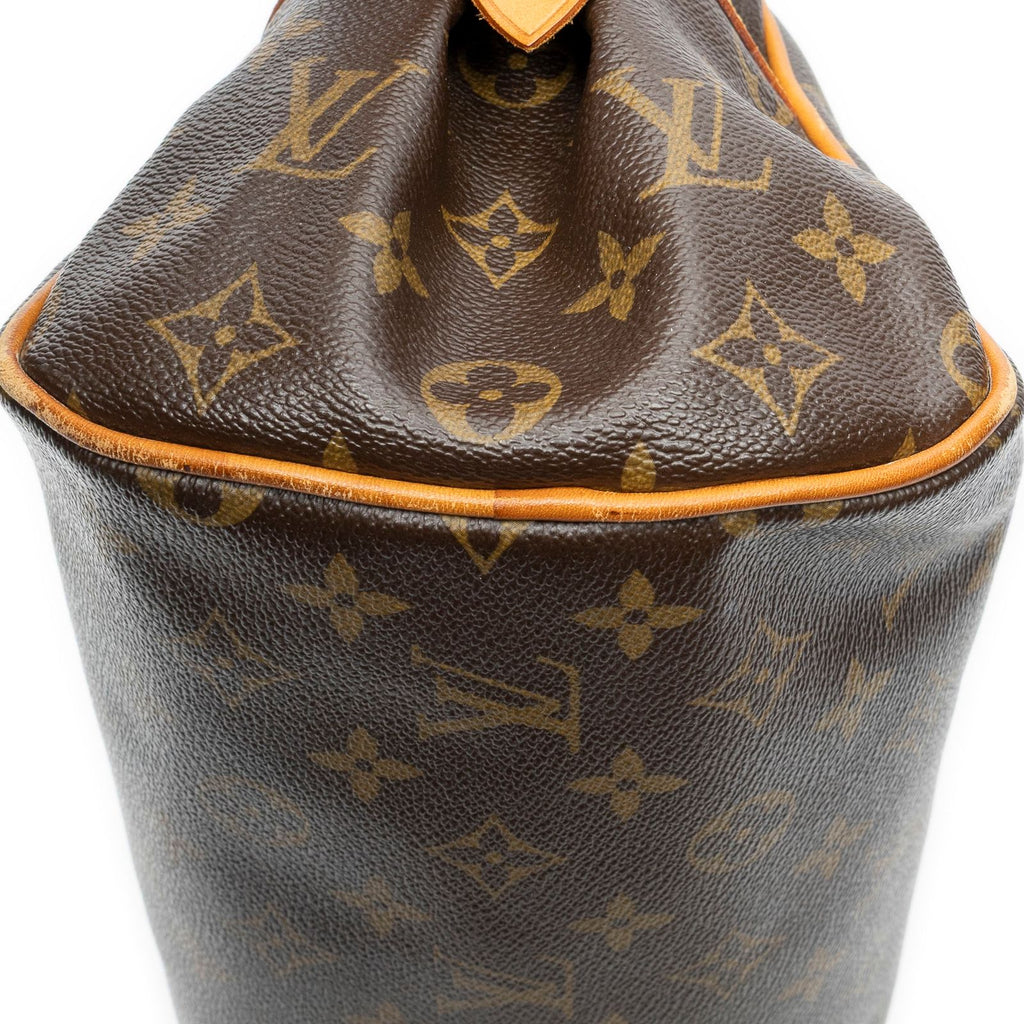 Louis Vuitton Montorgueil Brown Monogram Canvas Shoulder Bag — view 7