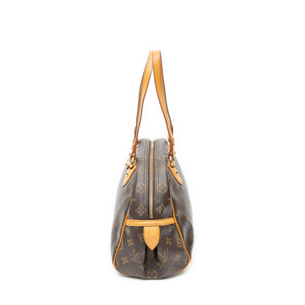 Louis Vuitton Montorgueil Brown Monogram Canvas Shoulder Bag — view 3