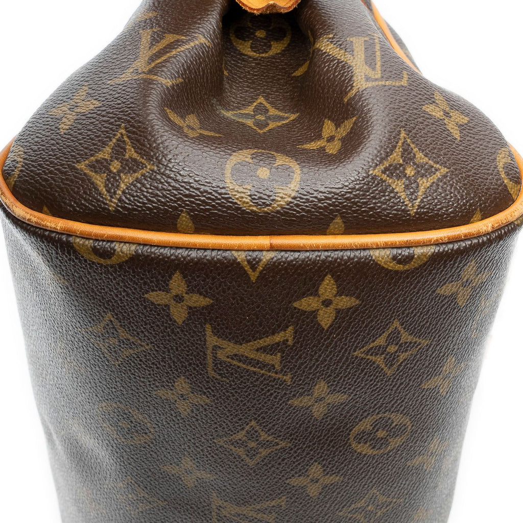 Louis Vuitton Montorgueil Brown Monogram Canvas Shoulder Bag — view 8