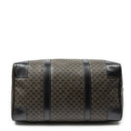 Celine Boston Black Brown Macadam Canvas Handbag — view 6