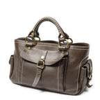Celine Boogie Bag Brown Calfskin Leather — view 2