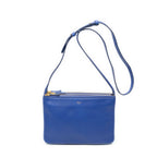 Celine Small Trio Crossbody Navy Calfskin Leather