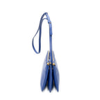 Celine Small Trio Crossbody Navy Calfskin Leather — view 4