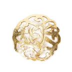 Chanel CC Brooch Gold Plated