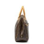 Louis Vuitton Deauville Brown Monogram Canvas Handbag — view 4