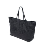 Fendi Tote Bag Black Zucchino Canvas — view 2