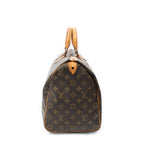 Louis Vuitton Speedy Brown Monogram Canvas Handbag — view 3