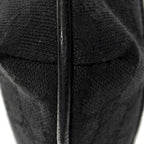 Gucci Front Slip Pocket Crossbody Black GG Canvas — view 7