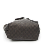 Gucci Open Tote Bag Dark Brown Supreme Canvas — view 6