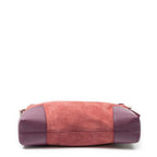 Loeweamazona Hobo Raspberry Pink Suede Leather — view 6